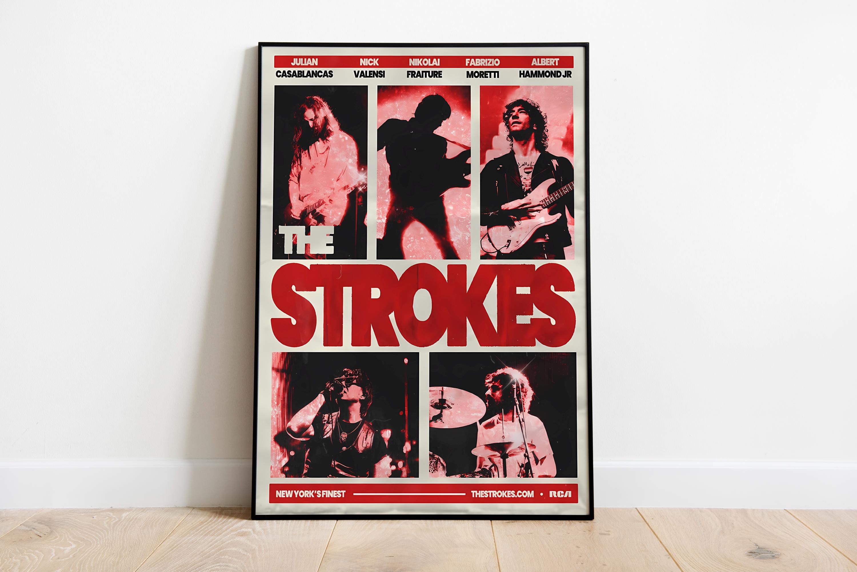 The strokes poster - Etsy 日本