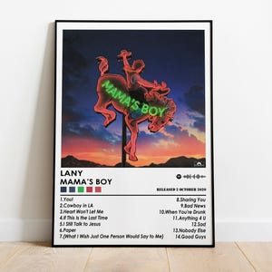 Lany Tour Poster - Etsy