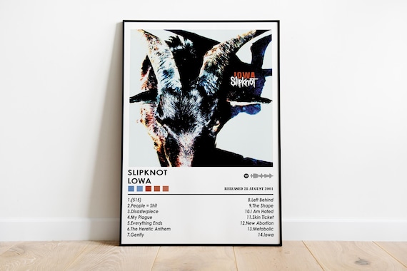 Slipknot Iowa Album Cover Poster | Music Wall Art Print - Etsy