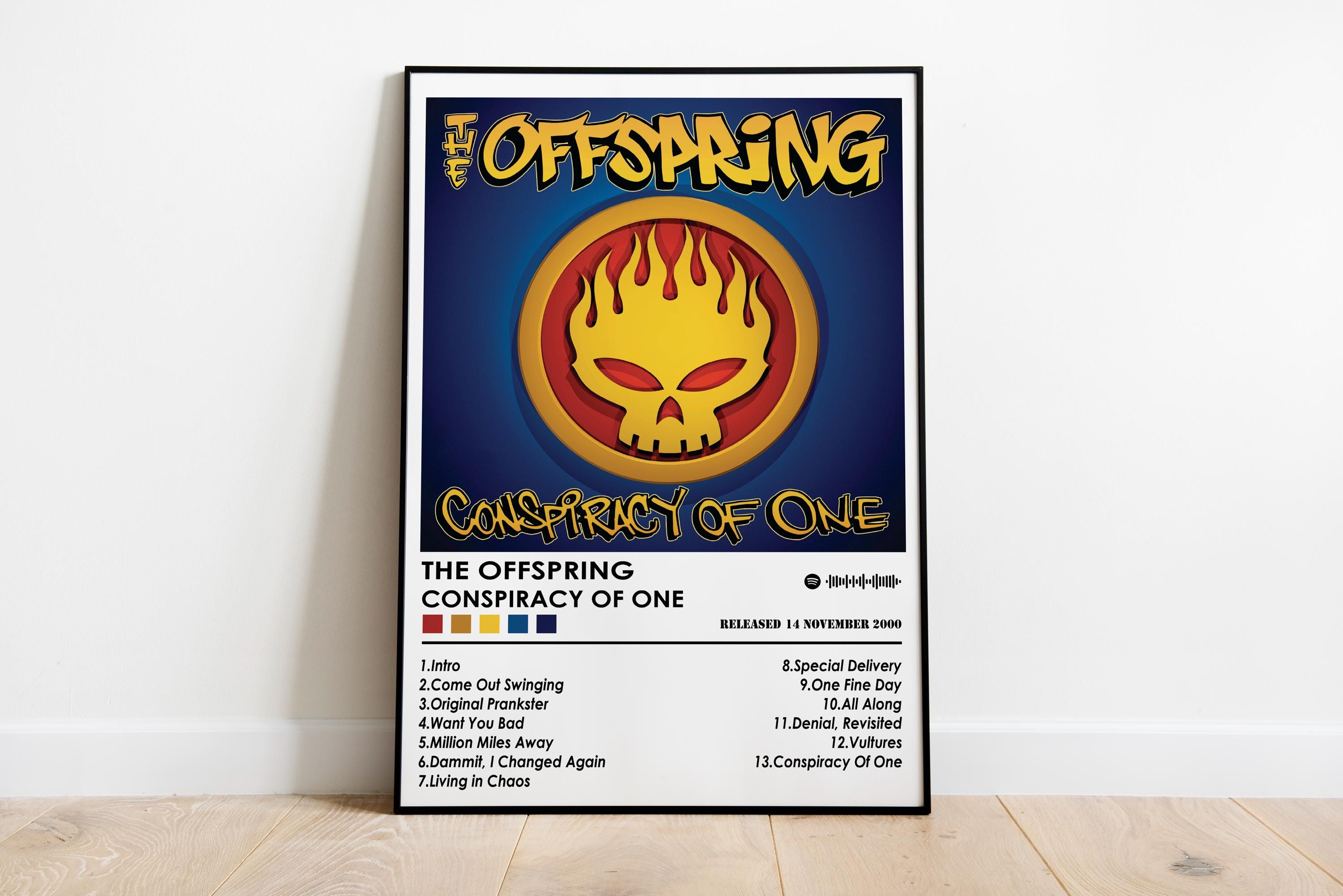 The Offspring 'conspiracy of One' Album Cover Art Print - Etsy