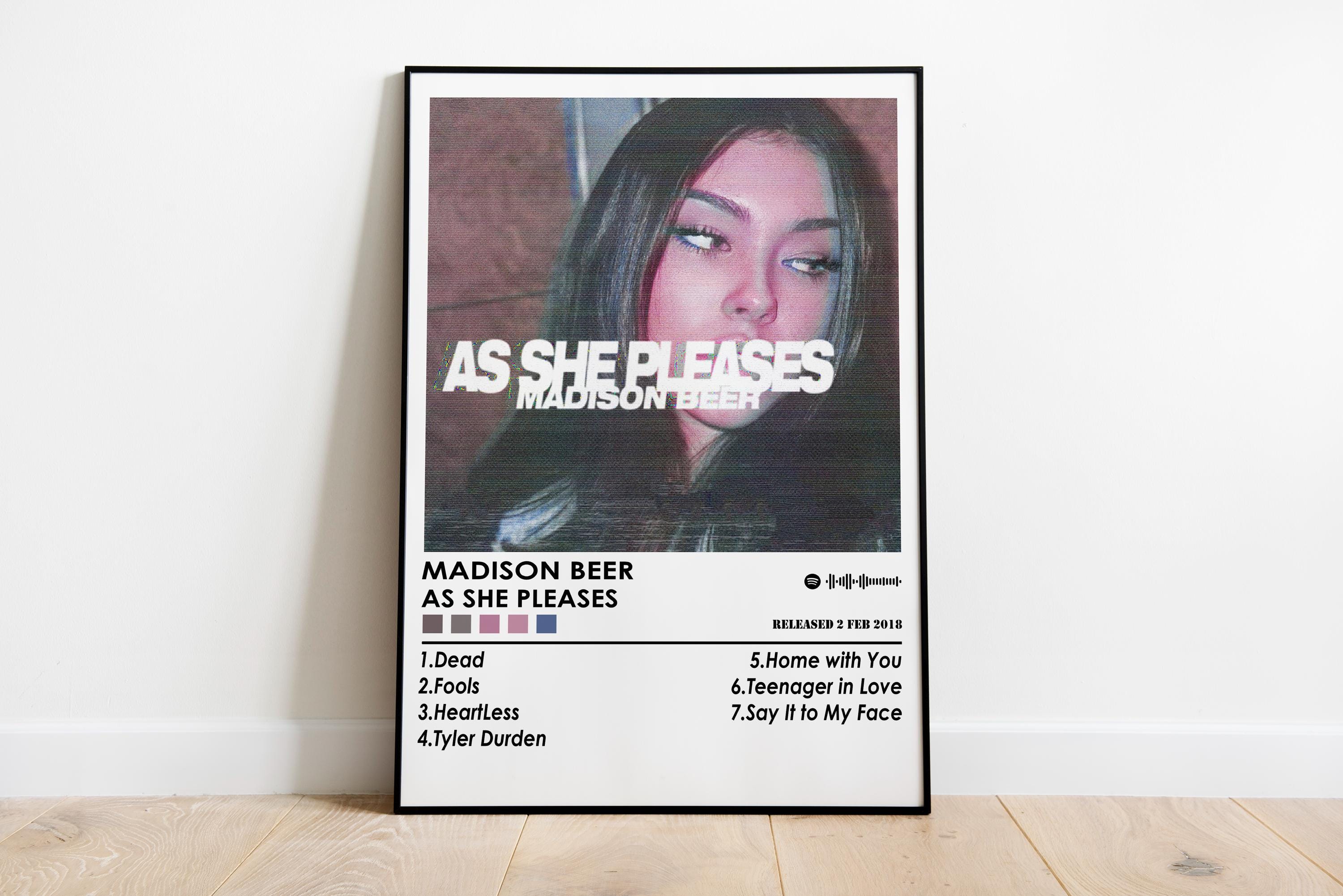 Madison Beer 'as She Pleases' Album Cover Art Poster - Etsy