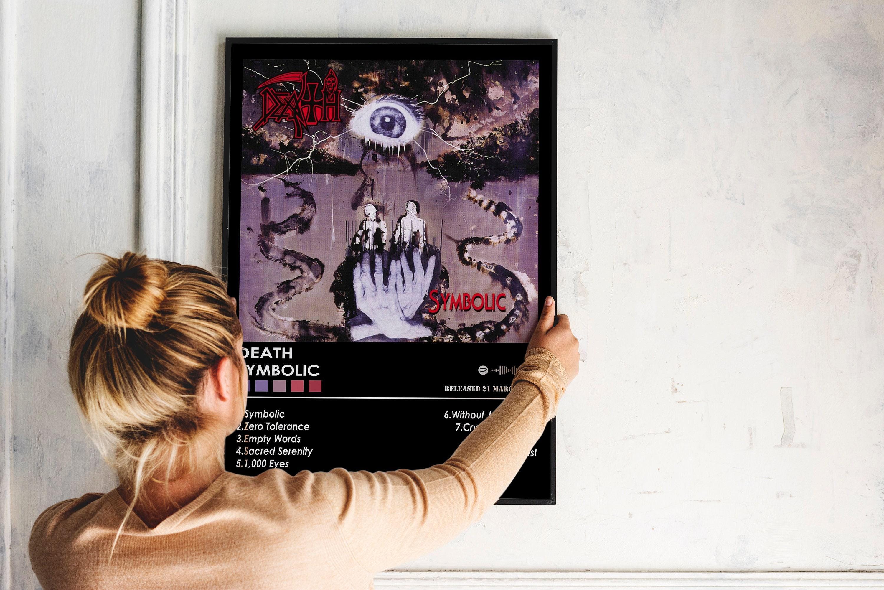 Death Symbolic Album Cover Poster | Music Room Decor - Etsy