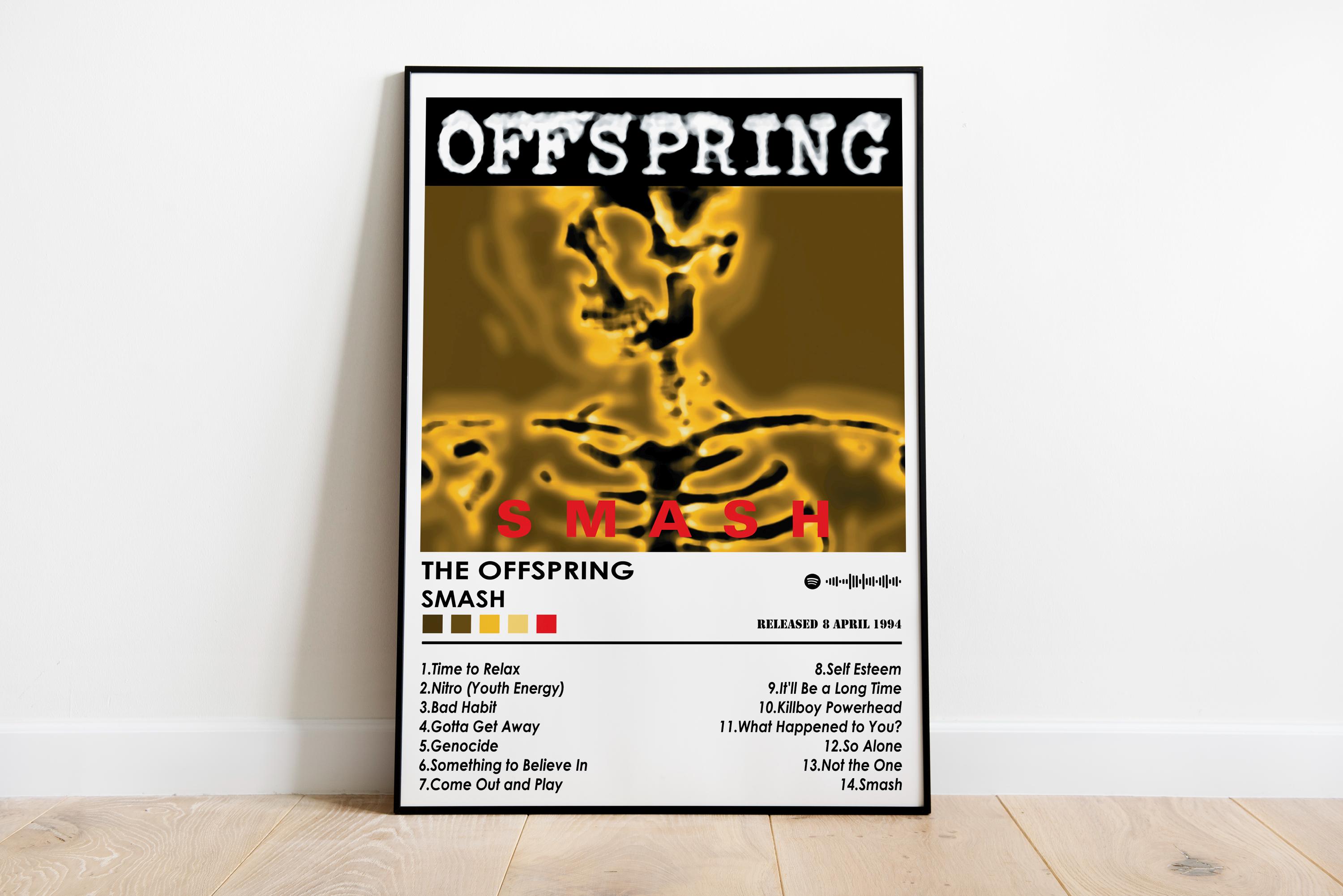 The Offspring Smash Album Poster | Music Wall Art Print - Etsy
