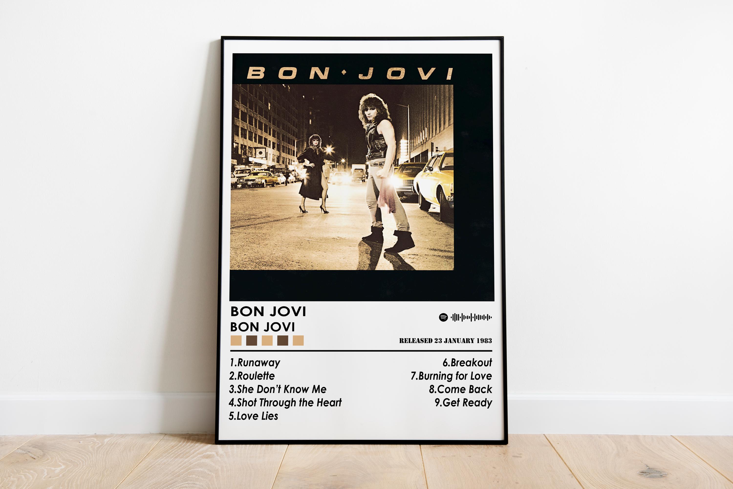 Bon Jovi Album - Etsy