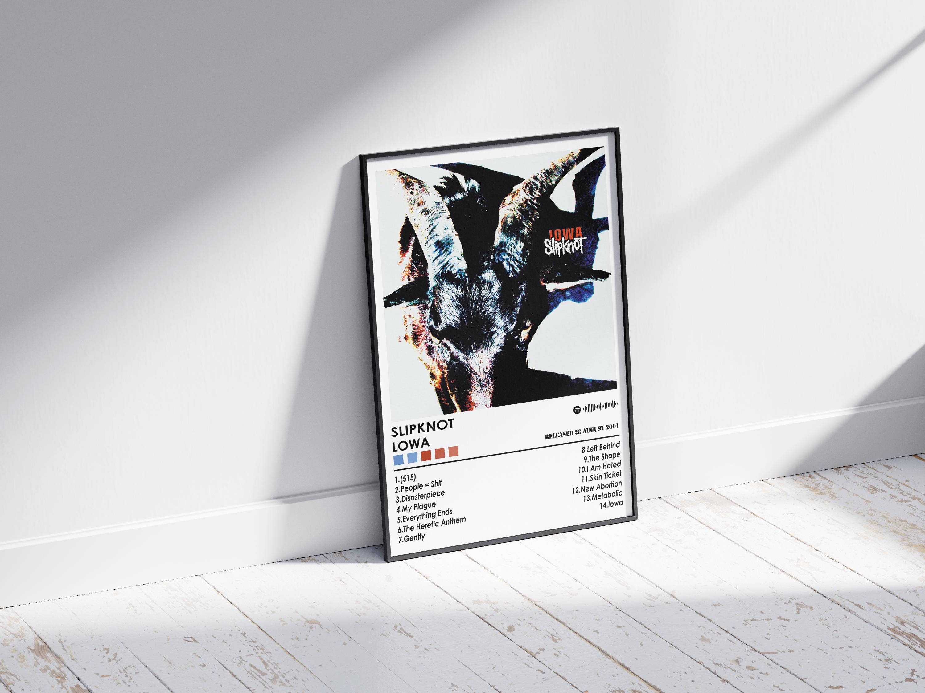 Slipknot Iowa Album Cover Poster | Music Wall Art Print - Etsy