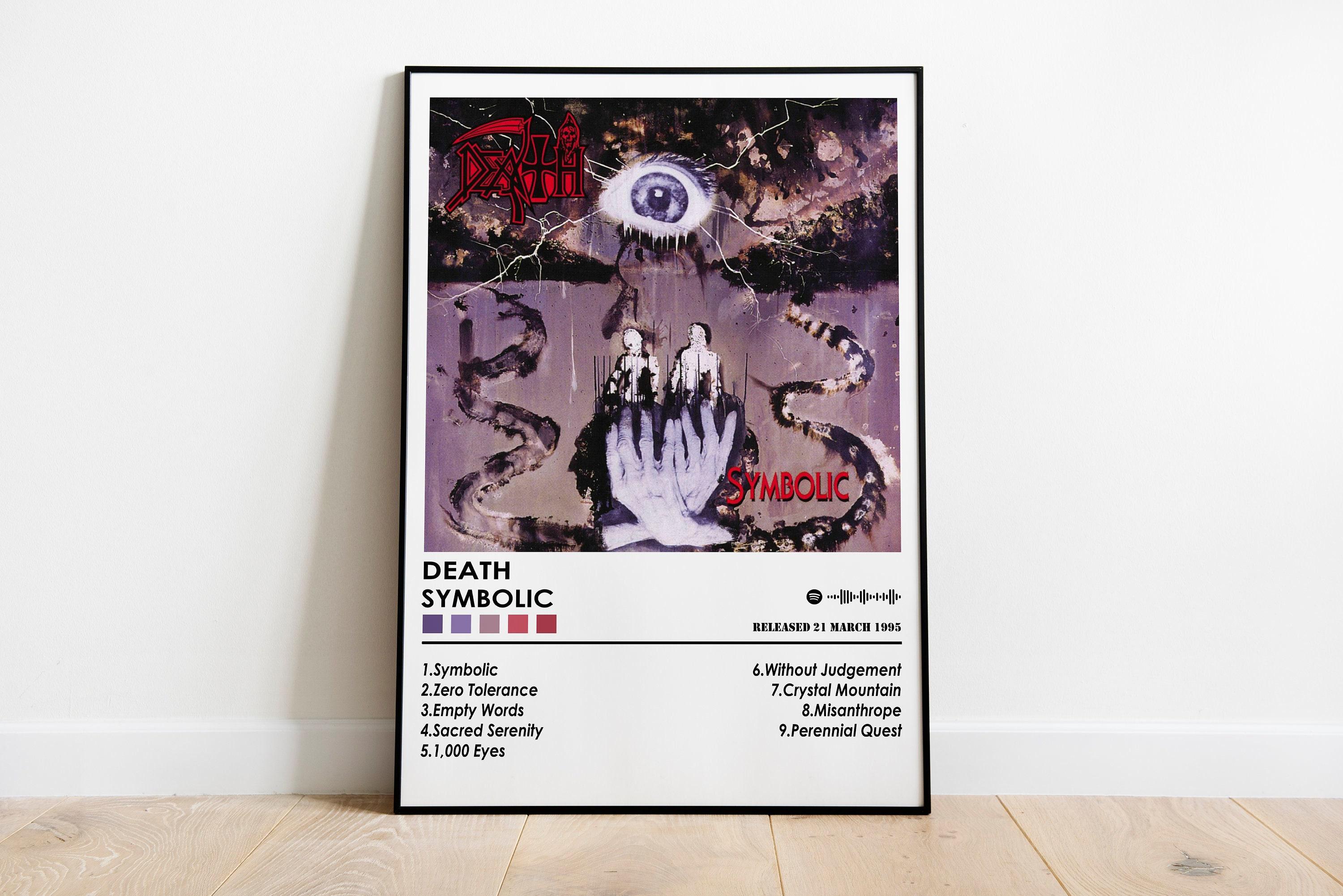 Death Poster Print | Symbolic Poster | Music Poster | Album Cover
