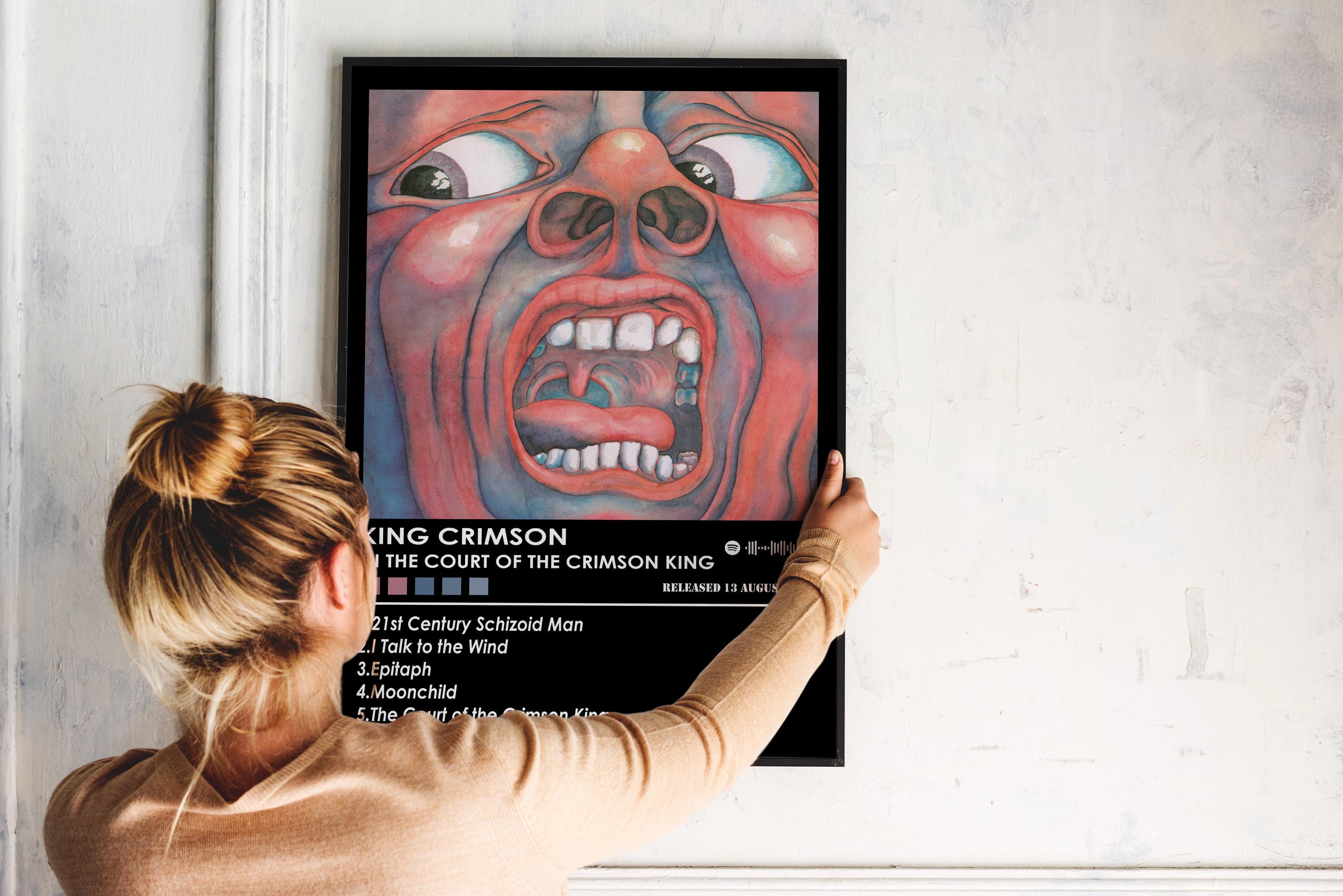 King Crimson Poster Print | in the Court of the Crimson King