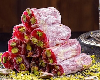 Pomegranate Pistachio Turkish Delight: Authentic Anatolian Sweet Treat