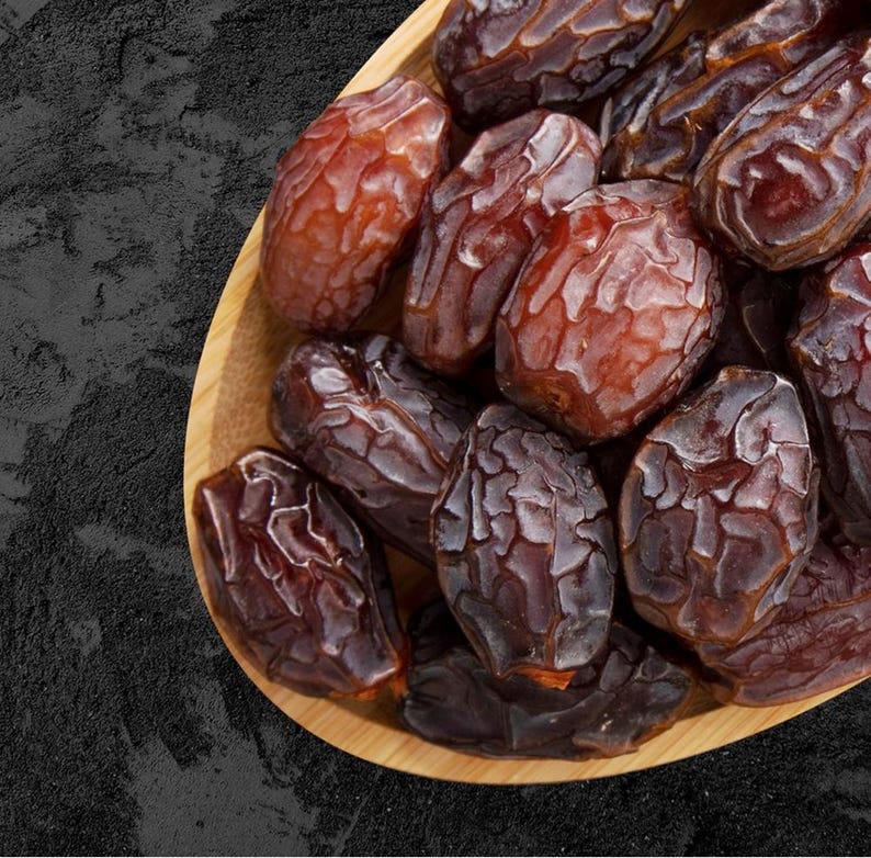 Large Dates Luxury Jerusalem Dates: Double Large Medjoul, Sundried Vegan Dessert - Etsy
