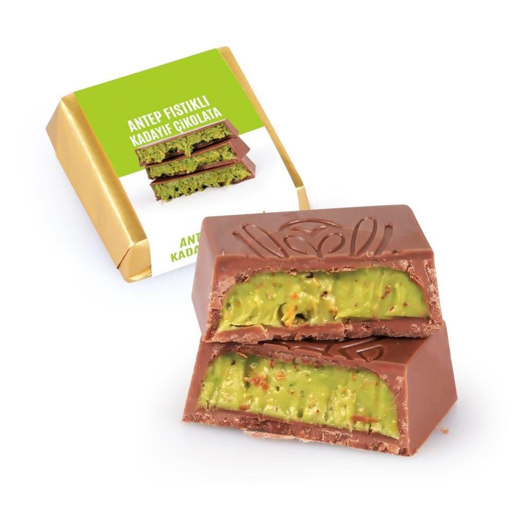 ミニミルクドバイチョコレート、クナーフェチョコレート、ドバイ
