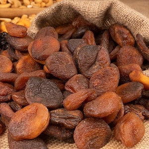 Sun-Dried Black Apricots: Natural Vegan Snack, No Sugar Added