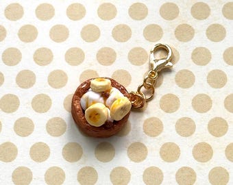 Mini Banana Tart Charm [Handmade]