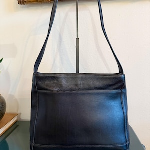 Vintage Coach Bleeker Pocket Zip Shoulder Bag 9310 - Etsy