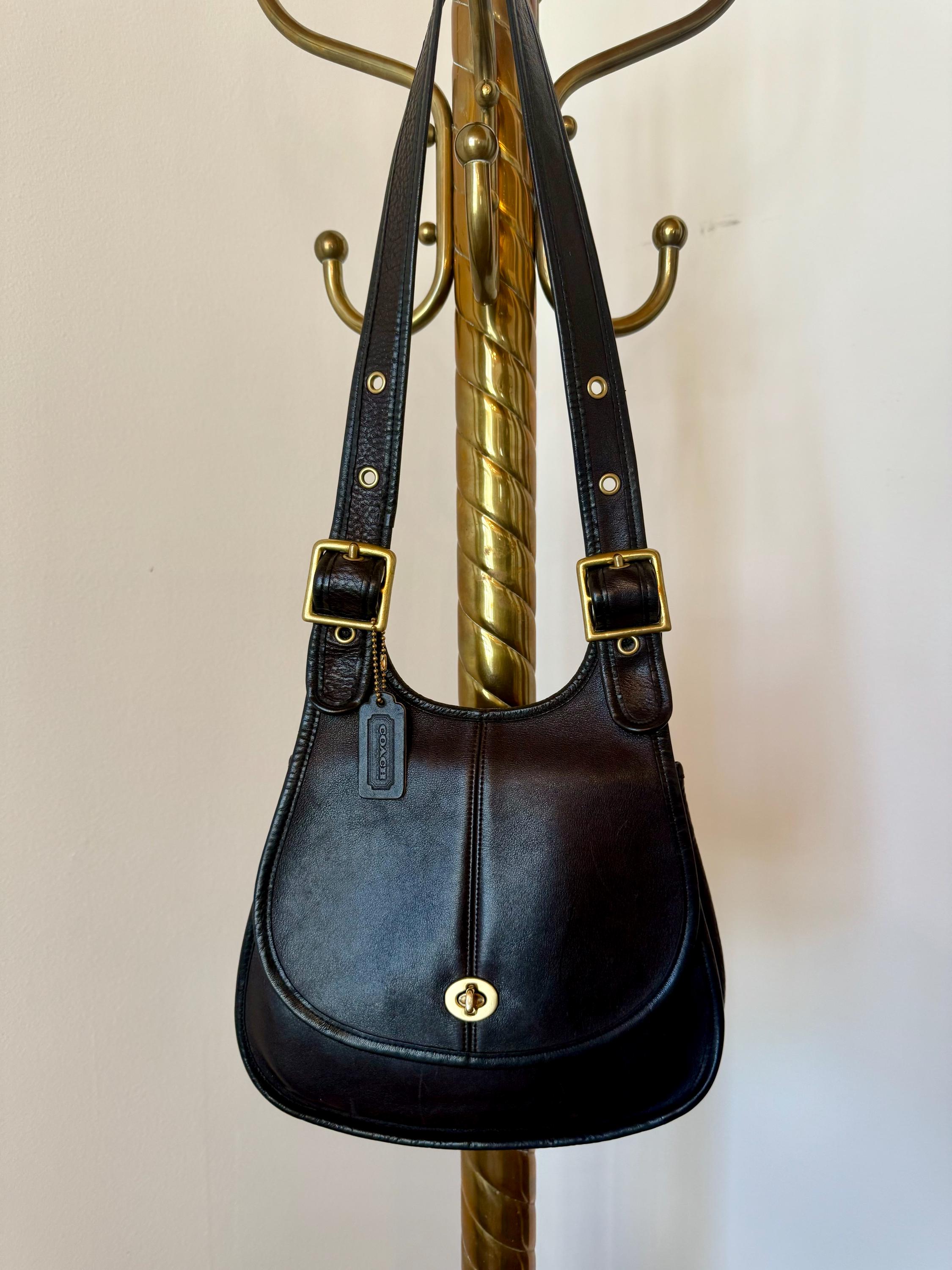 Coach Vintage Berkeley Leather Crescent Crossbody Bag K6B