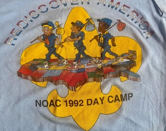 Vintage 90’s Boy Scout Tshirt Single Stitched