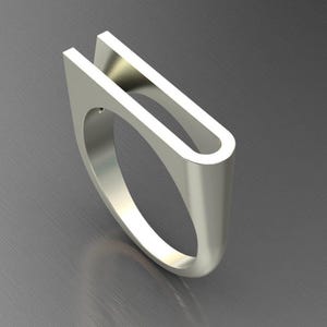 Anillo con alfabeto personalizado, anillo con nombre en escritura, anillo con inicial delicada, anillo con letra fina, regalo para novia, anillo con letra para seres queridos, regalo conmemorativo.