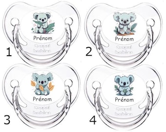 Tétine Personnalisée Pingouin Prénom - Tetinebebe