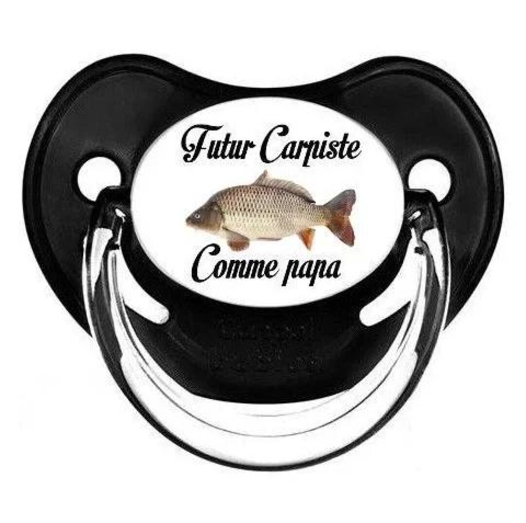 Baby Pacifier for Future Carp Angler Like Dad P004 - Etsy