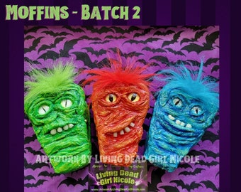Limited Edition Moffins Batch 2 | Monster Coffin Box Trinket Jewelry Stash Ring Box - Handmade Art