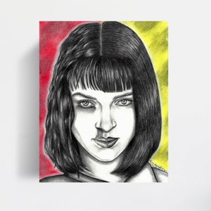 Portrait Drawing Art Print | Ketchup