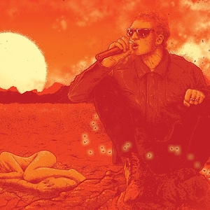 Layne Staley Print - Alice enchaînée