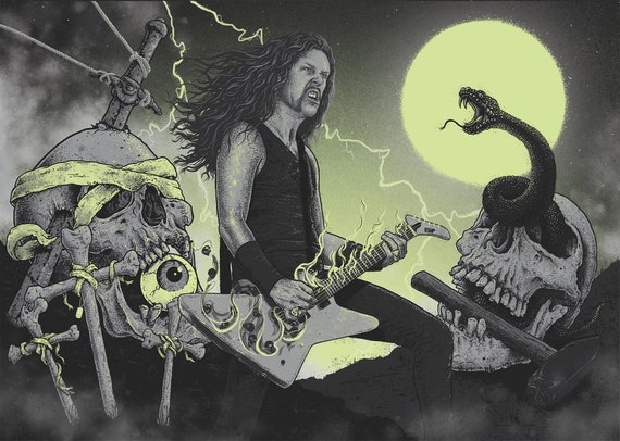 ポスター　ポスター　James Hetfield　James Hetfield ポスター ポスター James Hetfield James Hetfield（James