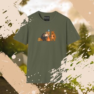 Camping animals T-shirt