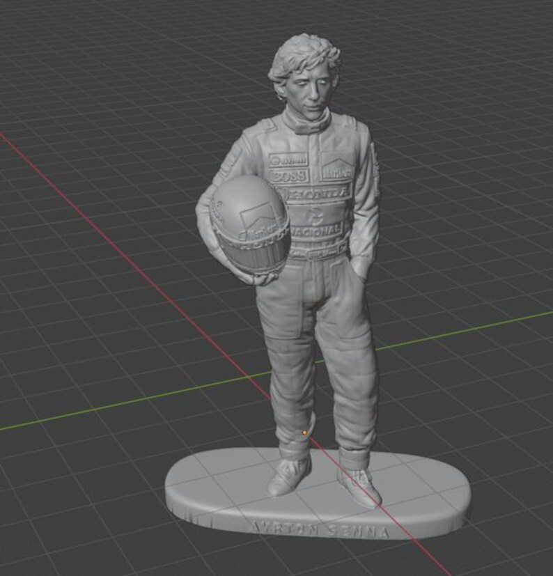 Ayrton Senna Mclaren Full STL Model for 3D Printing - Etsy