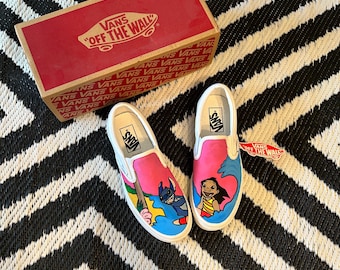 Lilo and Stitch Handpainted vans