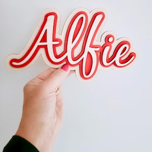 Name sign wall plaque personalised door plaque kids bedroom sign playroom boys bedroom boys gift