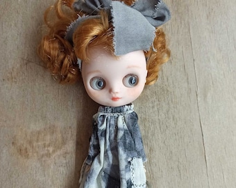 Night in the Castle. Middie Blythe doll clothes. Set of 6 Pcs. Handmade clothes for MIDDIE Blythe