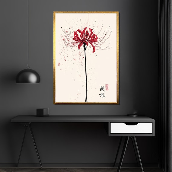 アート・デザイン・音楽 Lily Purple Red Spider Lily