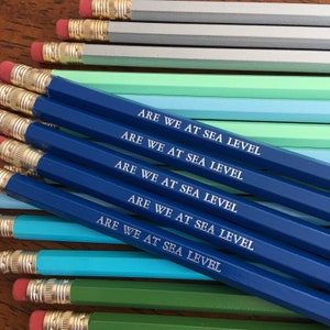 MIX or MATCH Personalized Pencils Set of 5 Choose Your image 8