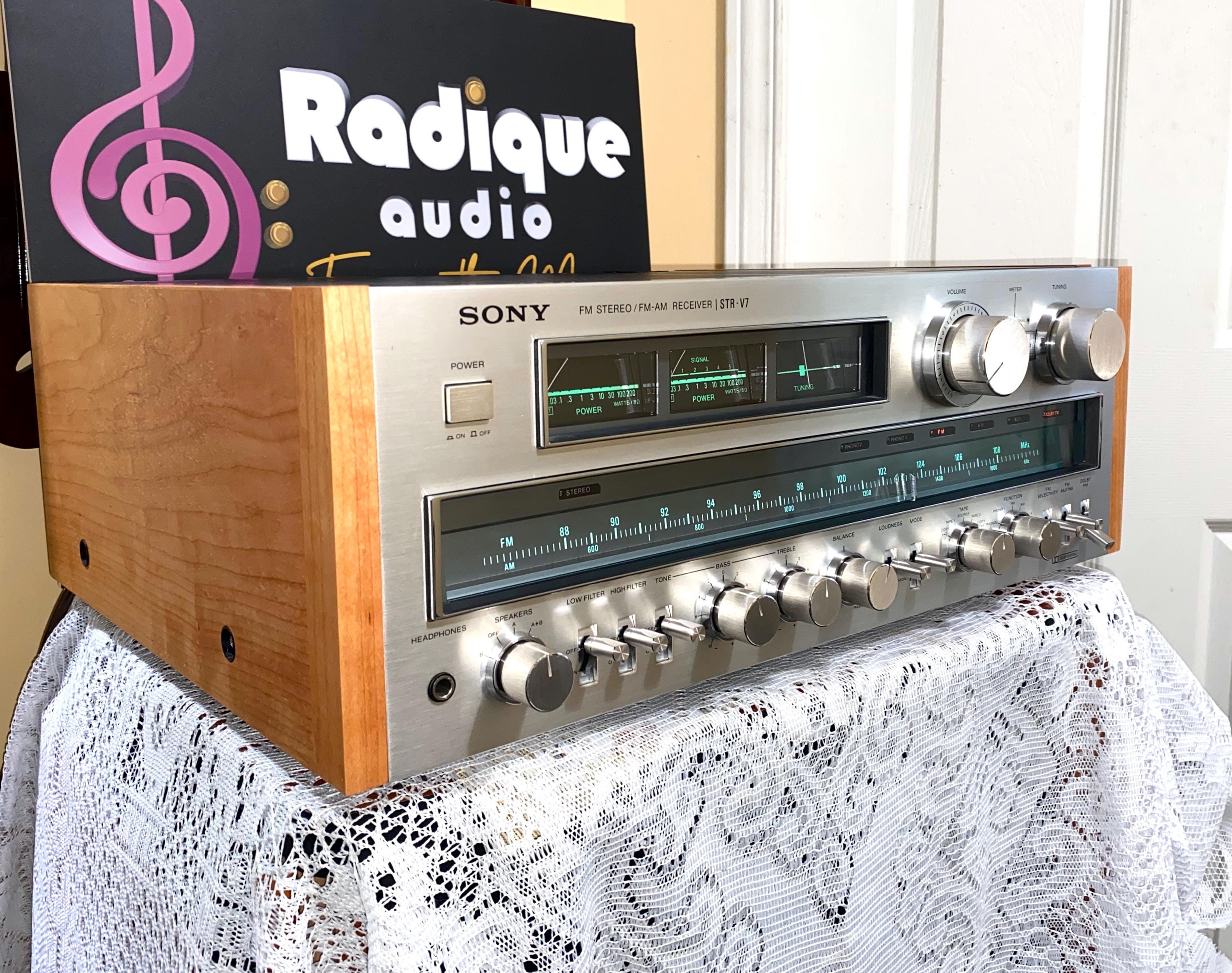 Sony STR-V7 Flagship Receiver – Monster 150W Vintage Amp Restored