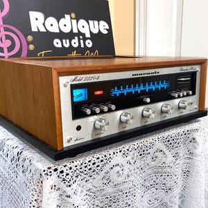 Marantz 2220B Vintage Stereo Receiver – Serviced & Custom Cherry