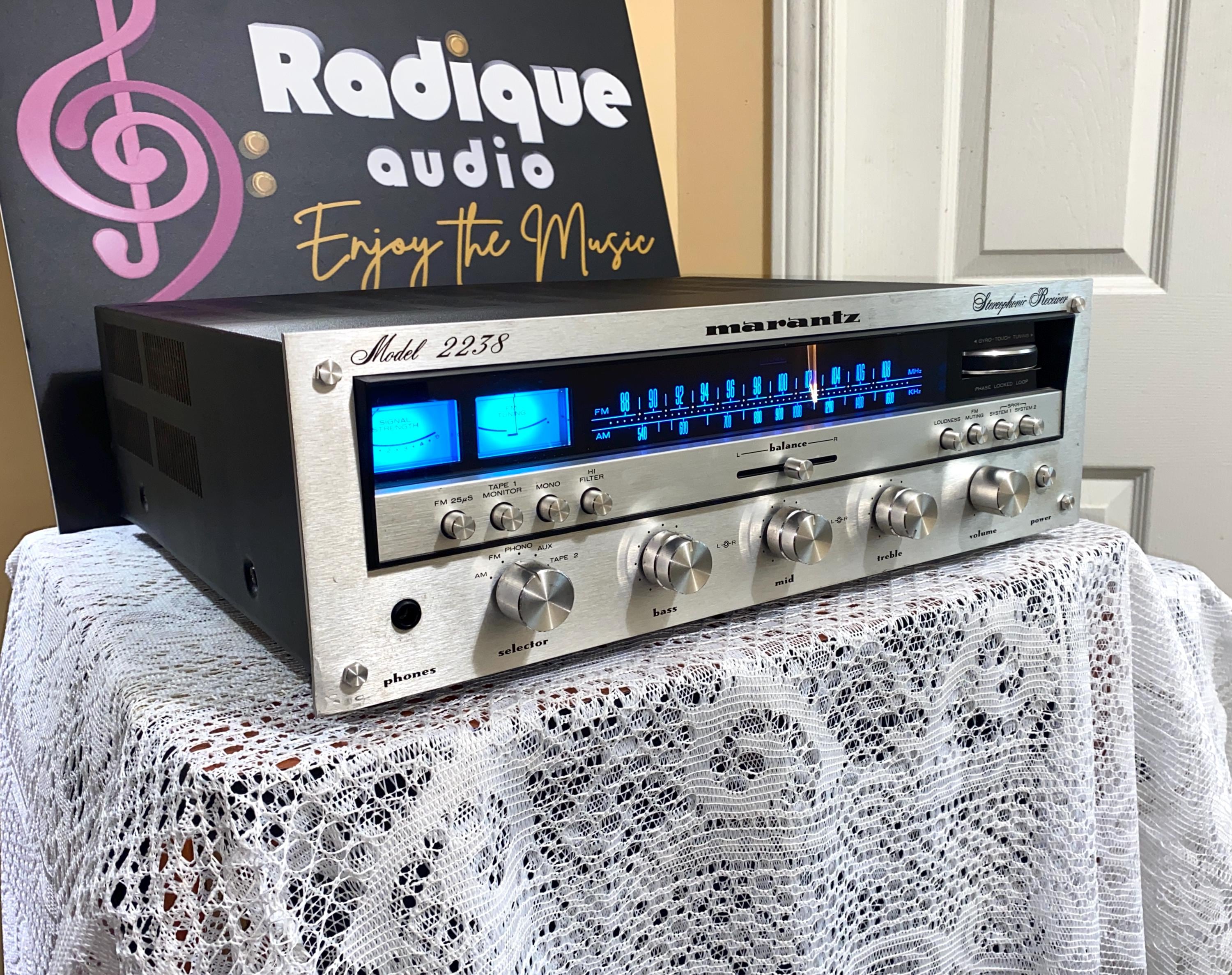 Attractive Vintage 38 WPC Marantz 2238 Stereo Receiver - Etsy