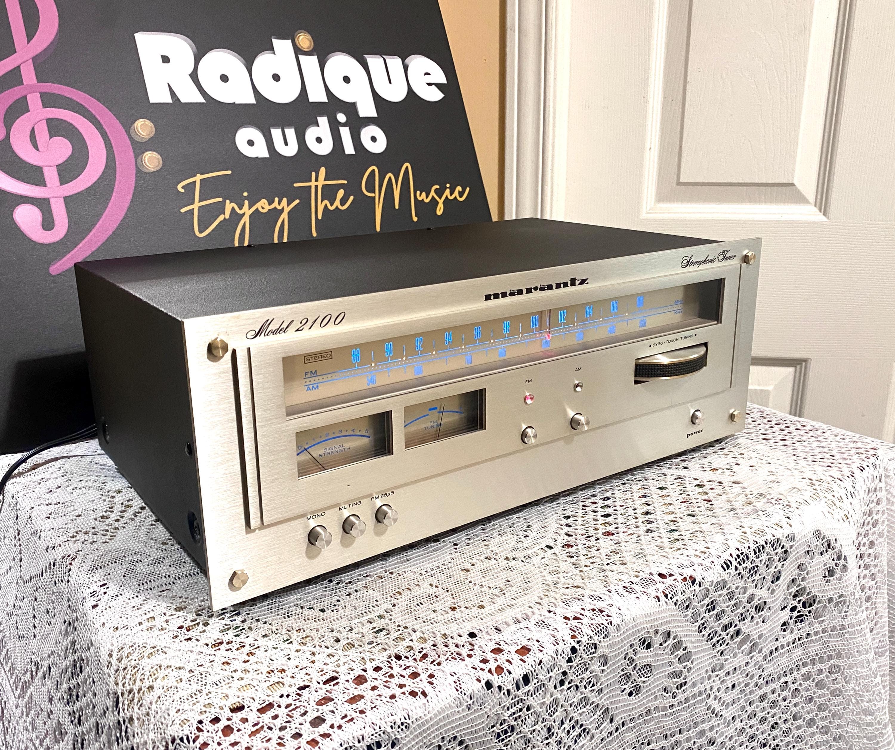 【通電OK】Marantz Model 2100 FM/AMステレオチューナー Marantz 2100 Tuner | Vintage Japanese AM/FM Stereophonic
