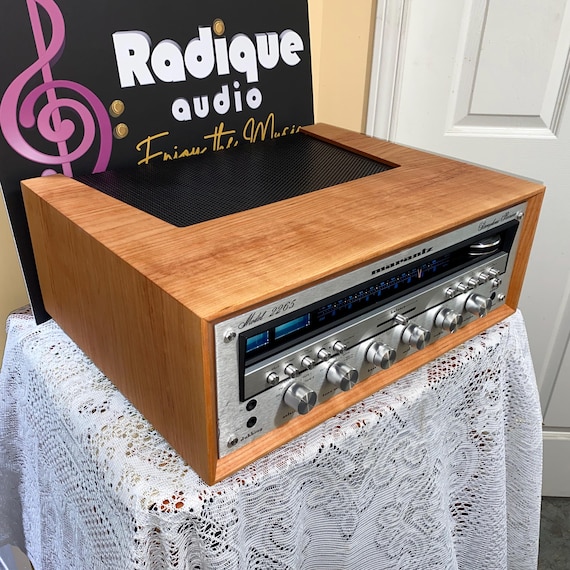 Vintage Marantz 2265 Receiver – 65WPC, Custom Cherry Wood Cabinet