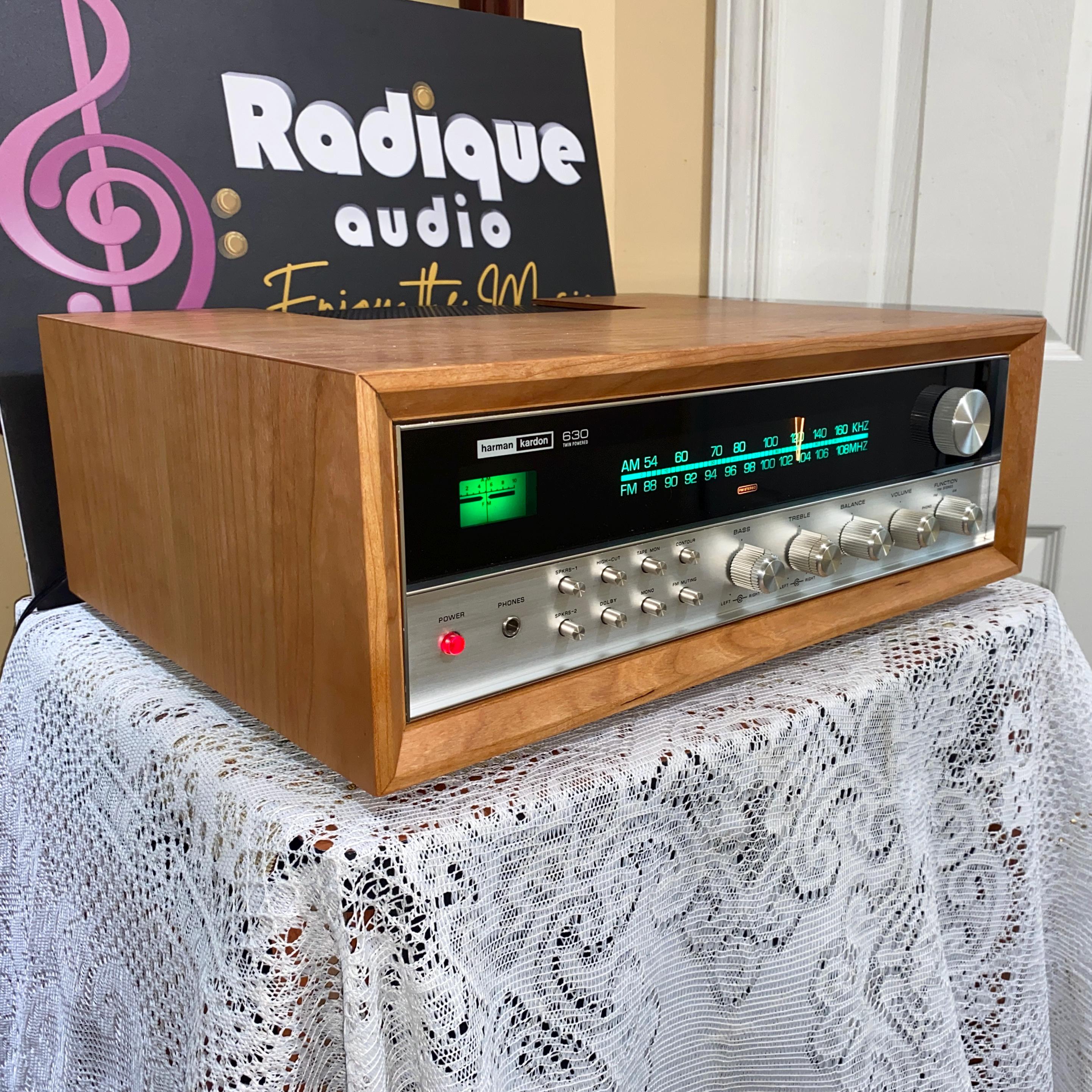 Vintage Harman Kardon 630 Stereo Receiver – 30WPC, Custom
