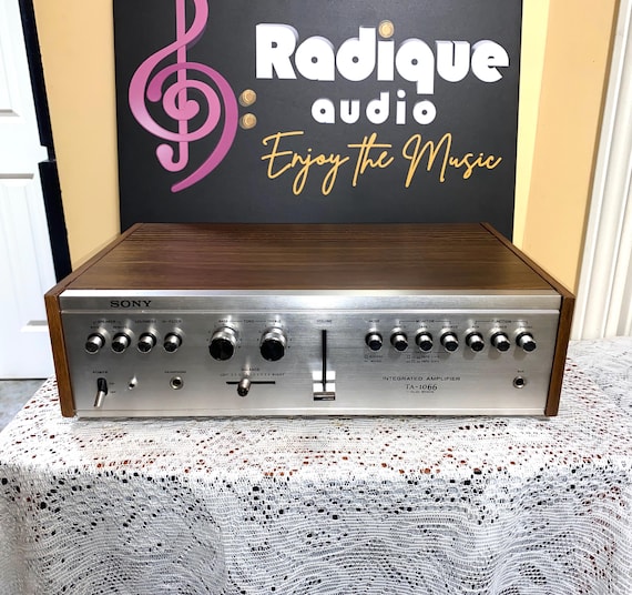 Sony TA-1066 Integrated Amplifier – 20WPC, DC Design, Serviced