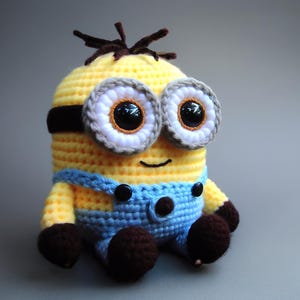 Schema per il bundle 3 in 1 dei Minions, adorabile Amigurumi, tutorial all'uncinetto facile, download digitale