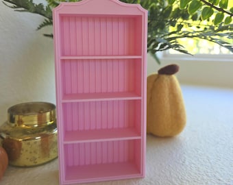 Librería en miniatura impresa en 3D para exhibir minilibros