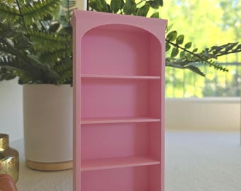 Vintage Miniature Bookcase 3D Printed for Mini Books Display