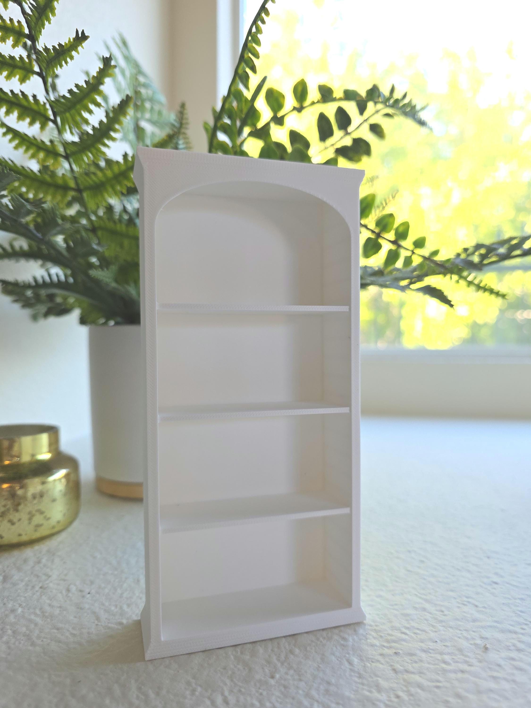 Vintage Miniature Bookcase 3D Printed for Mini Books Display - Etsy