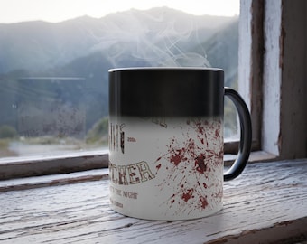 Dexter aka The Bay Harbor Butcher Color Morphing Mug, 11oz