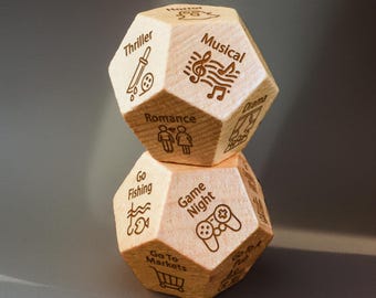 Date Night Dice Game, Valentine's Day Gift