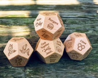 Valentines Day Gifts Date Night Dice, Date Ideas