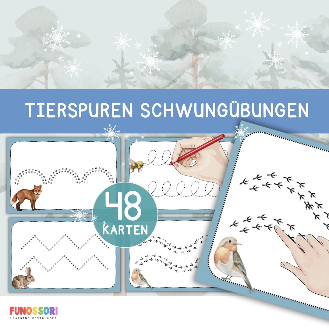 Animal Tracks, Penmanship Exercises, Fine Motor Skills, Writing, Pencil ...