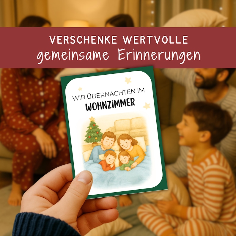 Advent Calendar Children DIY Time instead of stuff 100 Activity Ideas Christmas Advent Mindfulness Gift Family Family Activities PDF image 10
