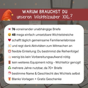 Wichtelbriefe Adventskalender Wichtel Wichtelstreich Briefumschläge Kinder Weihnachten Advent Geschenk Familie Familienaktivitäten Download Bild 10